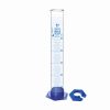 CYLINDER, MEASURING, CLASS 'A' WITH DETACHABLE PLASTIC BASE, 50mL