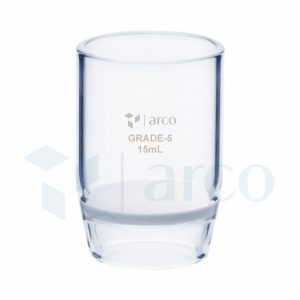 Crucible, Gooch Type with Sintered Disc (Filter Crucible), 15mL