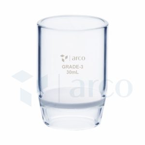 Crucible, Gooch Type with Sintered Disc (Filter Crucible), 30mL