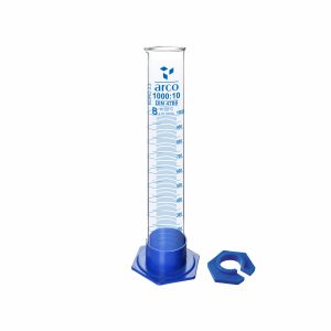 Cylinder, Measuring, Class 'B' With Detachable Plastic Base, 1000mL