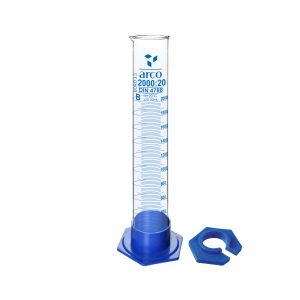 Cylinder, Measuring, Class 'B' With Detachable Plastic Base, 2000mL