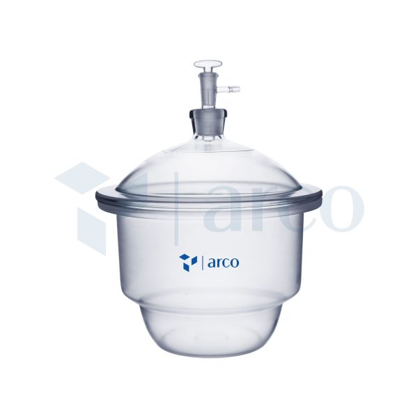 Desiccators with Lid Vacuum Soda Glass, 250mL