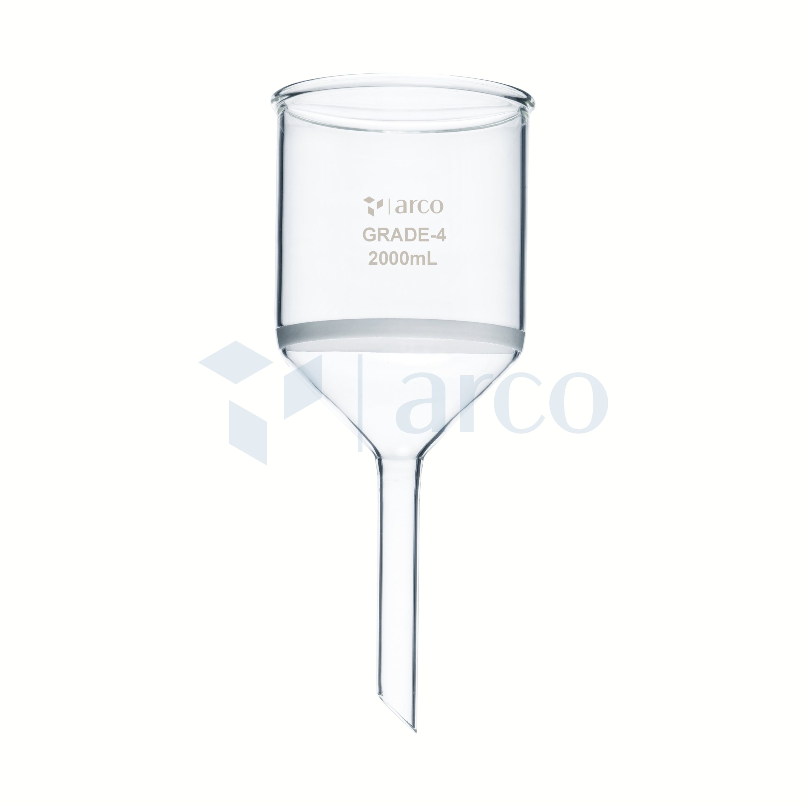 Funnel, Buchner Type with Sintered Disc, 2000mL