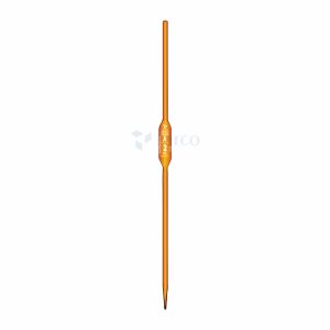Pipette, Volumetric, Class 'A', Amber One Mark, 2mL