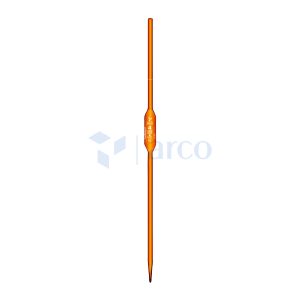 Pipette, Volumetric, Class 'A', Amber One Mark, 4mL
