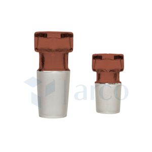 Stopper Hollow, Amber, Hexagonal, 12/21