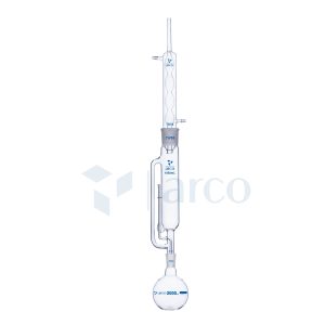 Extraction Apparatus Soxhlet Complete with Allihn Condenser Interchangeable Joint, 1000mm