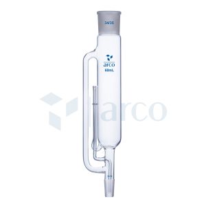 Extractor for Soxhlet Apparatus Complete with Allihn Condenser with Socket, 60mL