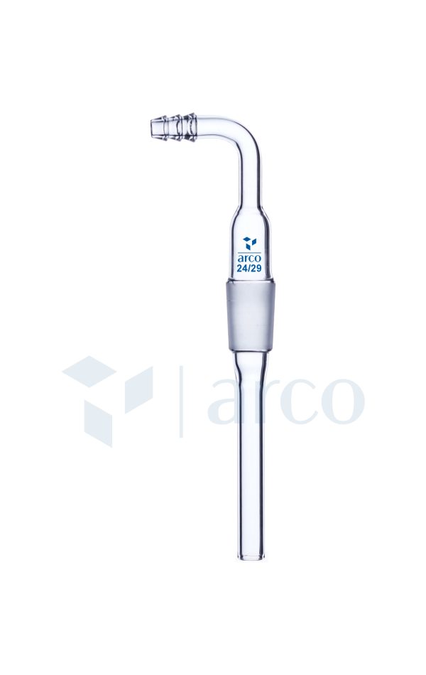 Apapter, Cone with Stem To Rubber Tubing, 24/29