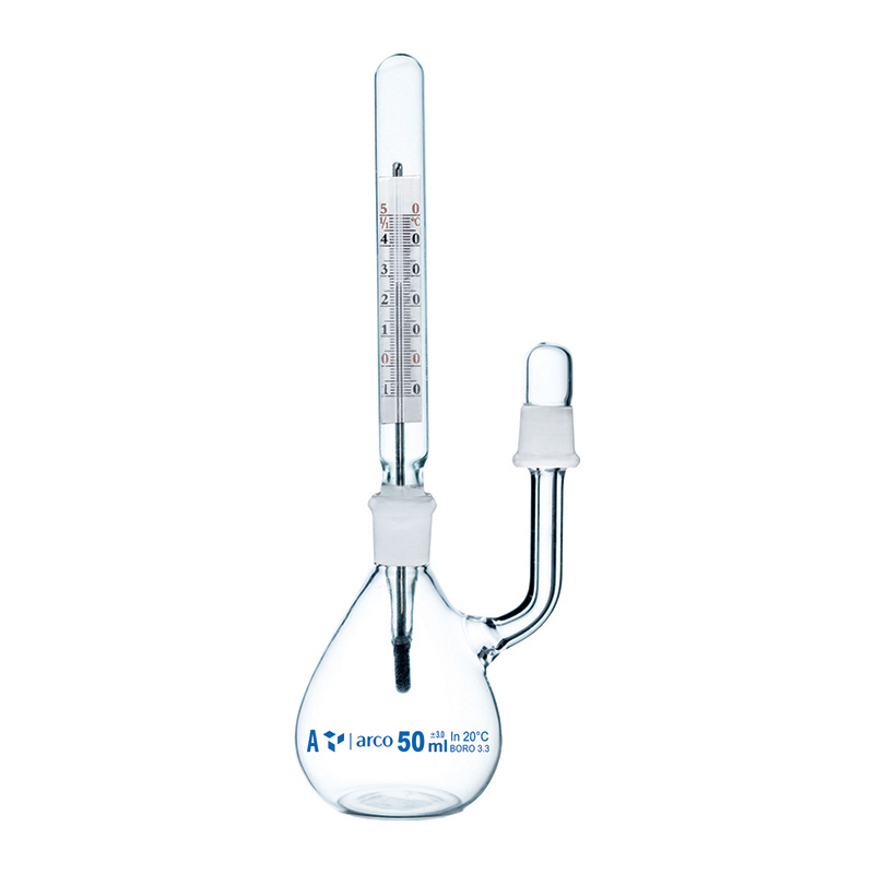 SG Bottle with Thermometer (Pyknometer), 50mL