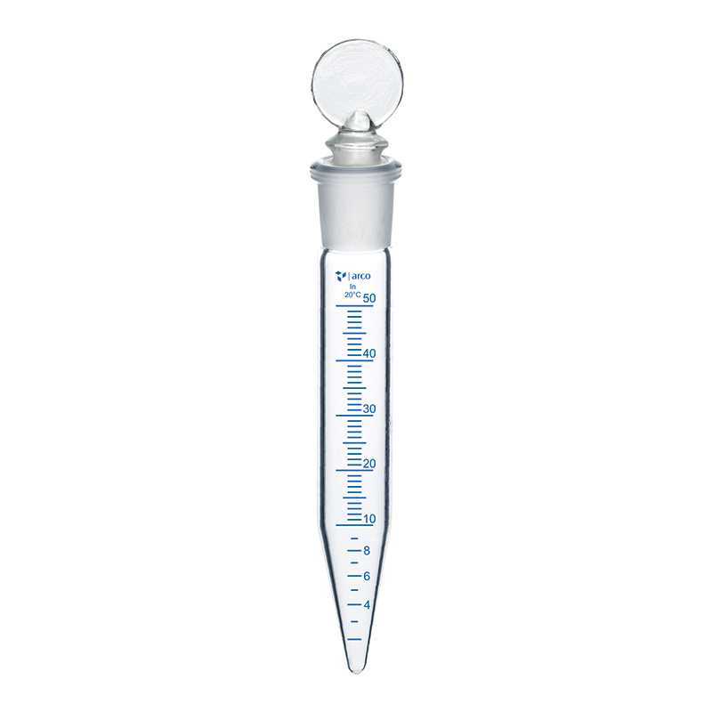 Tubes Centrifuge with Penny Head Glass Stopper, 50mL (29×165mm)