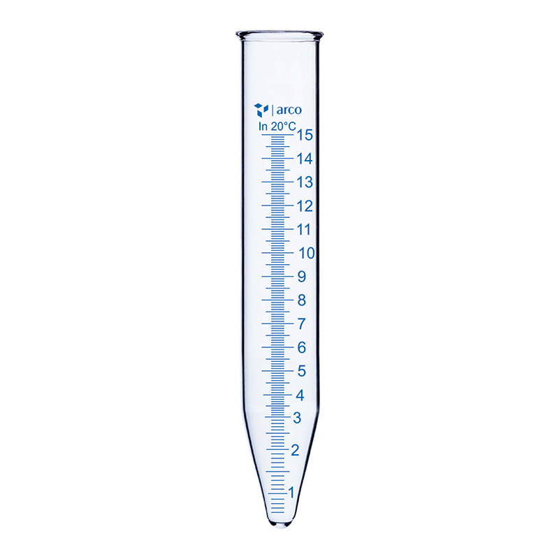 Test Tubes, Centrifuge Conical Bottom, Graduated, 15mL (17×120mm)