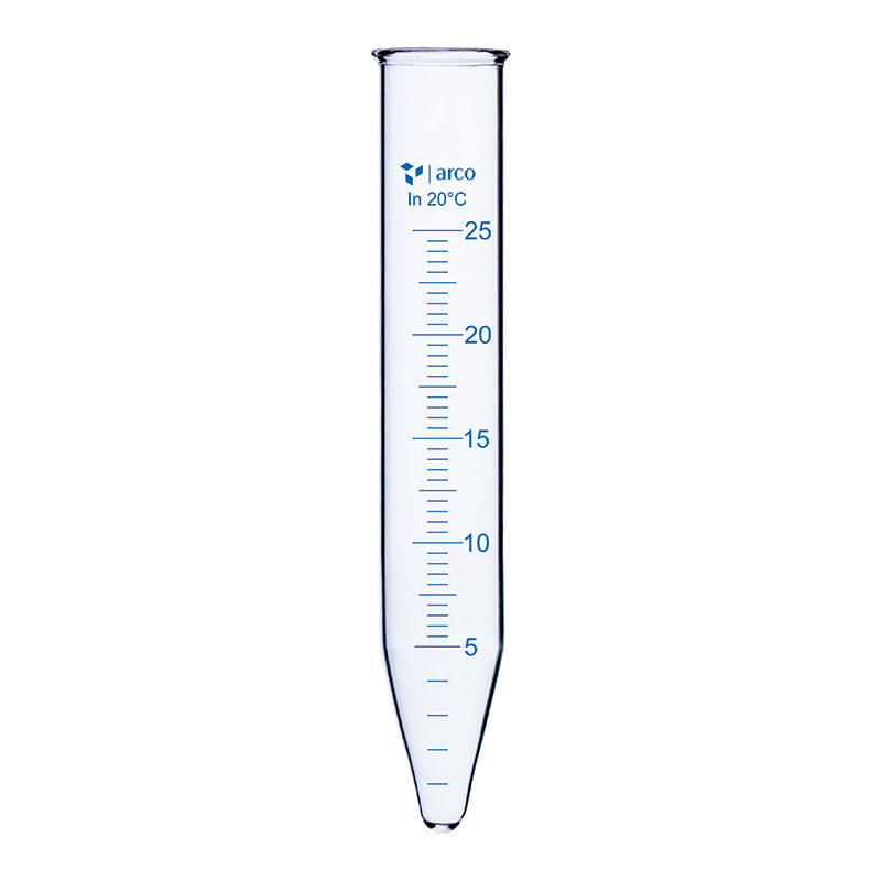 Test Tube, Centrifuge Conical Bottom, Graduated, 25mL (22×125mm)