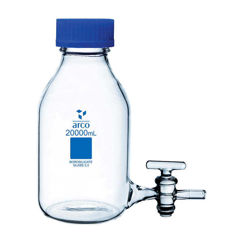 Bottle, Aspirator with Cap and Interchangeable Stop Cock, 20000mL