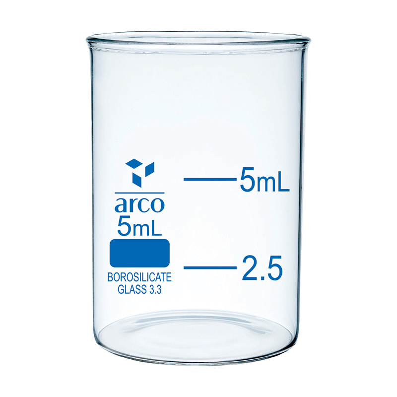 Beaker, Low Form, Without Spout, 5mL