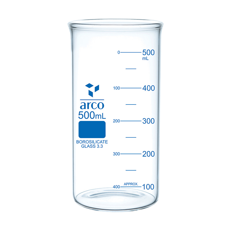 Beaker, Tall Form, Without Spout, 500mL