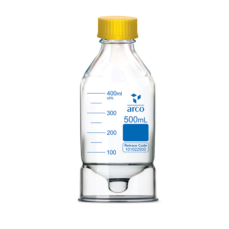 Bottle, HPCL, PP Screw Cap, 500mL