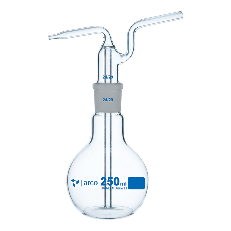 Bottle, Wash, Complete Set With Interchangeable Stopper, 250mL