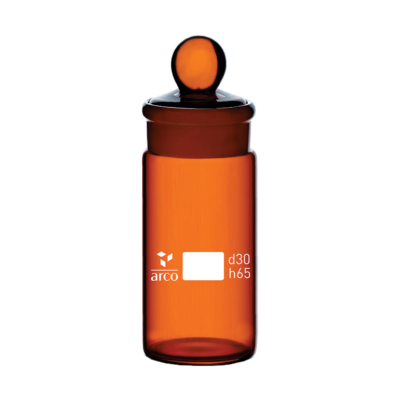 Bottle, Weighing, Amber, Tall, 25mL