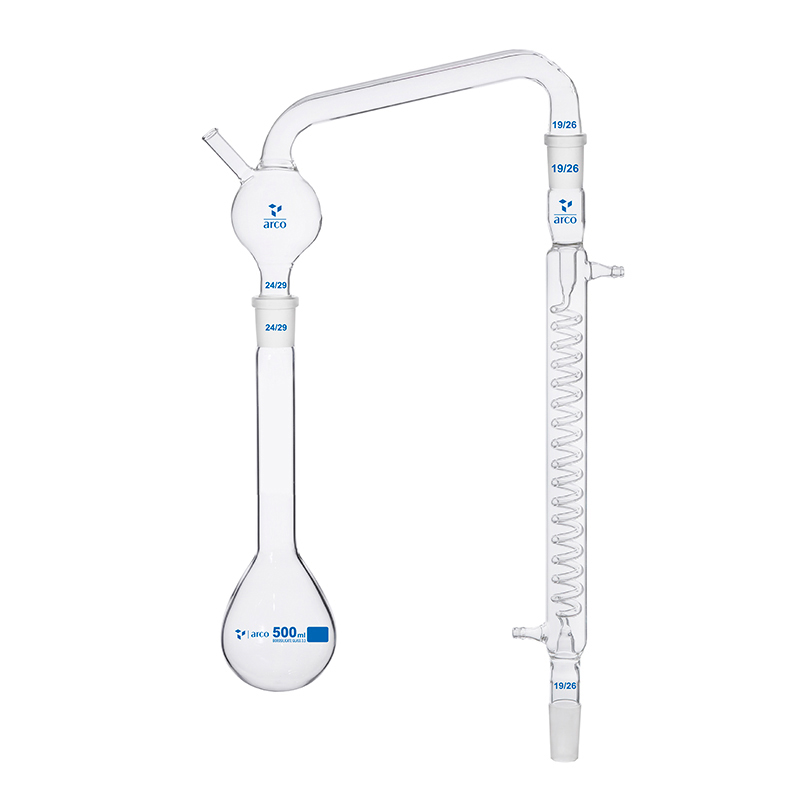Distilling Apparatus Ammonia, With Graham Condenser, Interchangeable Joint 500mL