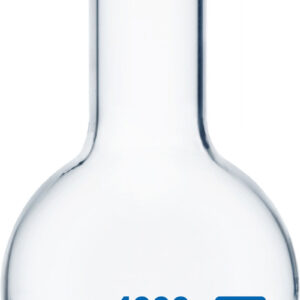 Flask, Boiling, Round Bottom Narrow Neck, 4000mL