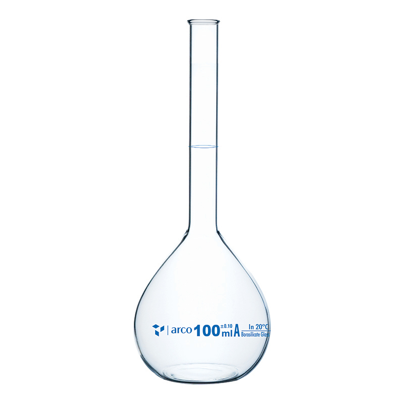 Flask, Volumetric, Without Pourout Class A, 100mL
