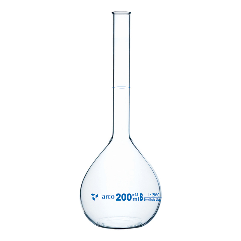 Flask, Volumetric, Without Pourout Class B, 200mL