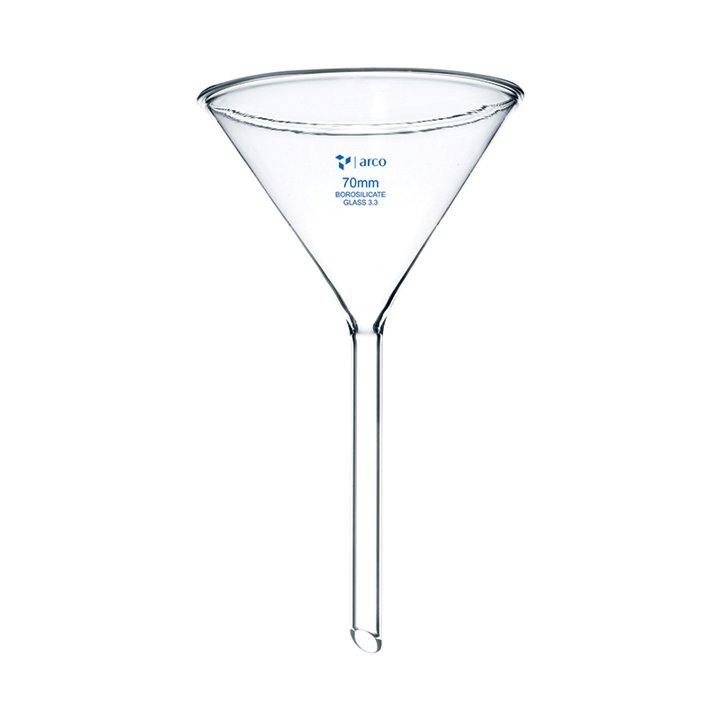Funnel Plain, Long Stem, 70mm