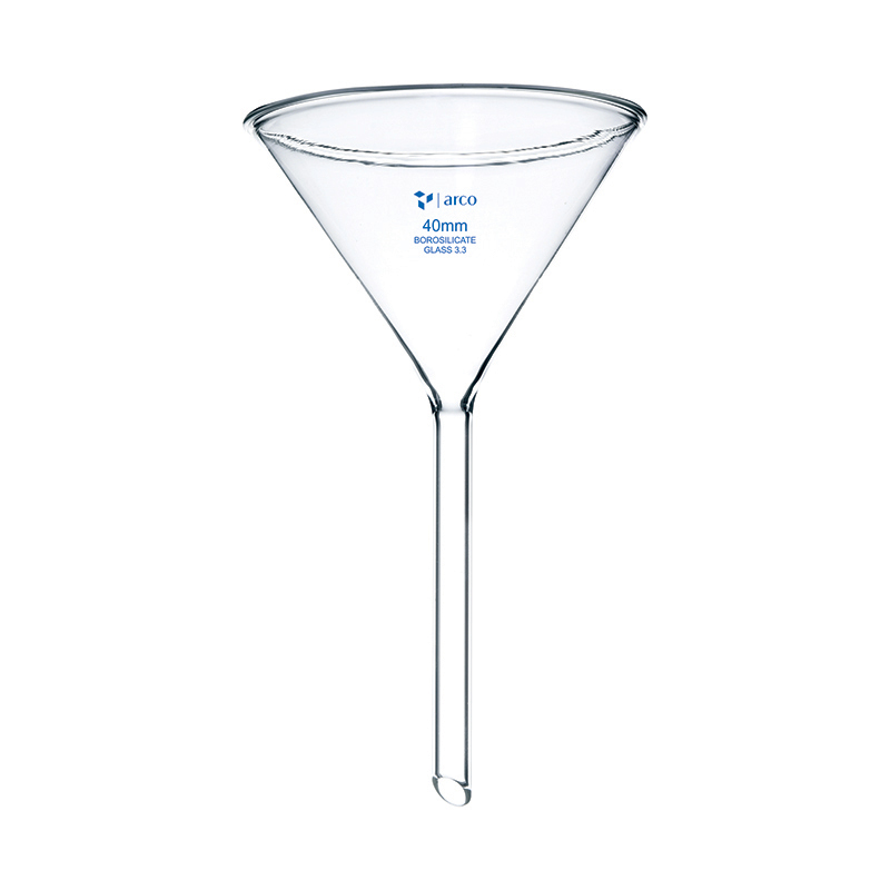 Funnel Plain, Long Stem, 40mm