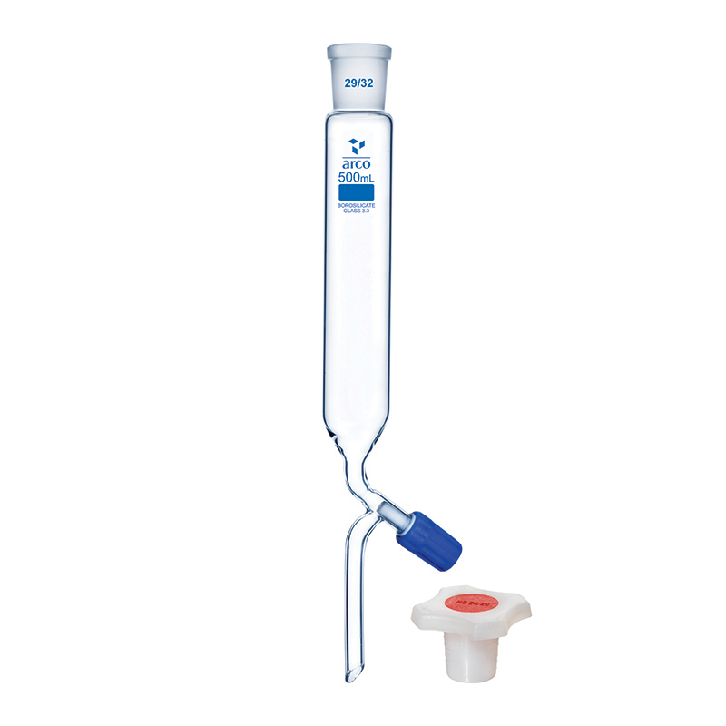 Funnel Dropping with PP Stopper, 500mL