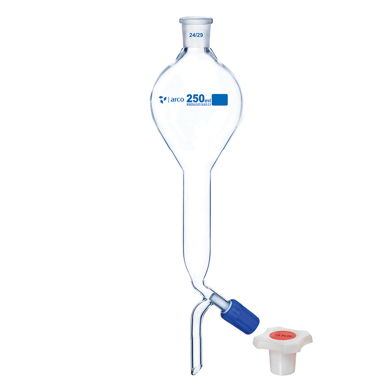 Funnel, Separating, Gilson with PP Stopper, 250mL