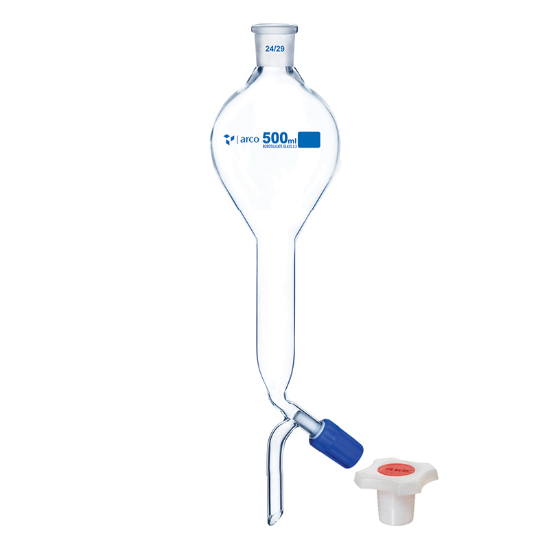 Funnel, Separating, Gilson with PP Stopper, 500mL