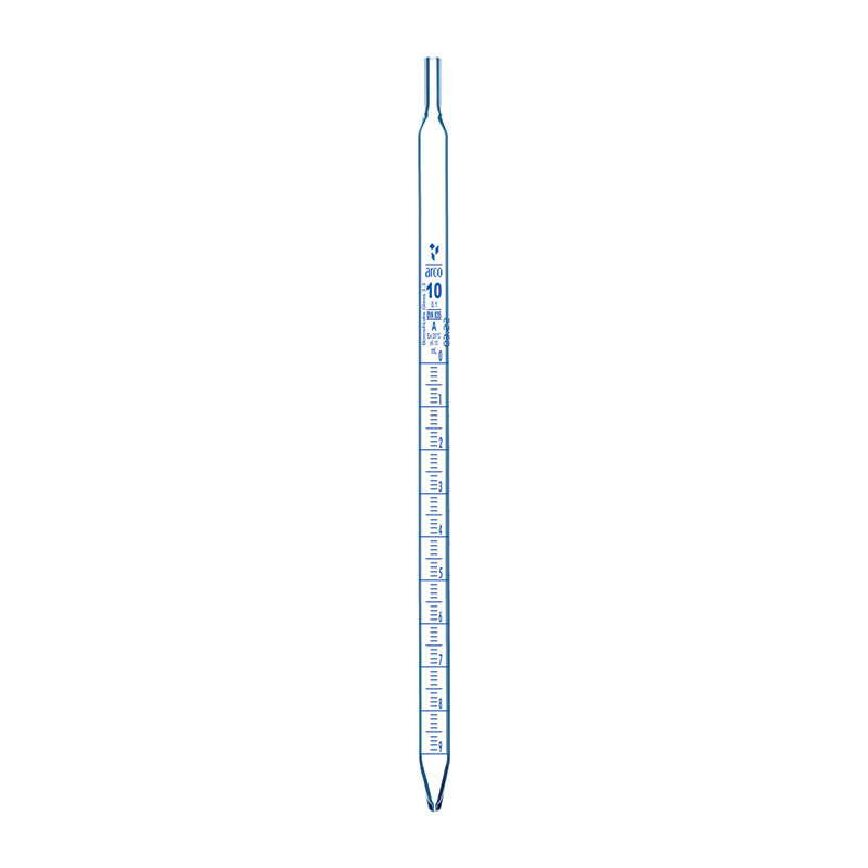 Pipette, Graduated, Class 'B' Serological Type, 10mL