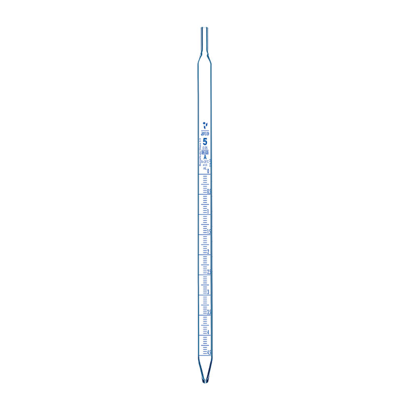 Pipette, Graduated, Class 'A' Serological Type, 5mL
