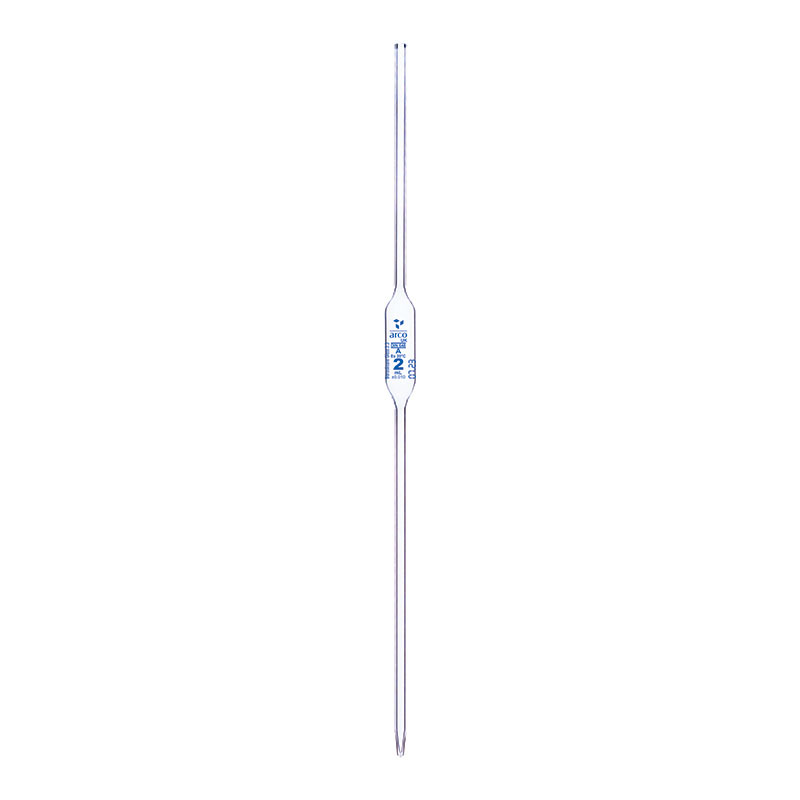 Pipette, Volumetric, Class 'A' One Mark, 2mL