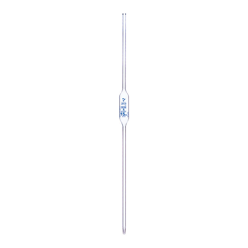 Pipette, Volumetric, Class 'A' One Mark, 15mL