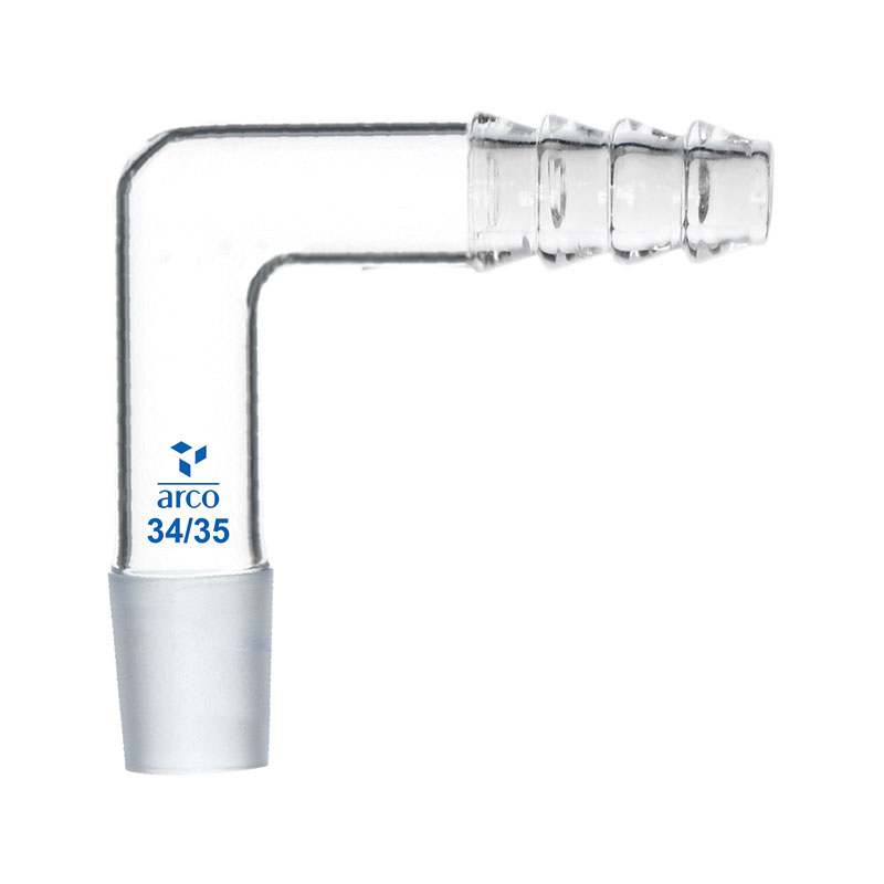 Adapter, Vaccum, 90 degree, 34/35