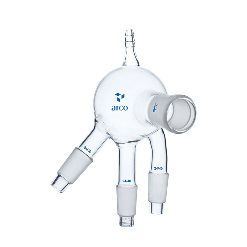Adapter, Distilling Receiver with Hose Connection, Socket Size 24/40