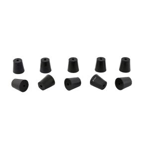 ARCO Scientific Stopper, Rubber, Black Color With One Hole