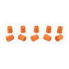 Stopper, Rubber, Orange Color, With Two Hole - Stopper No. 27 | ARCO Scientific