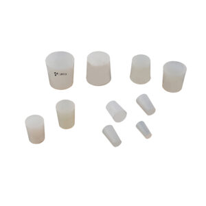 Stopper, Rubber, Silicon, Without Hole Stopper No. 13 | ARCO Scientific