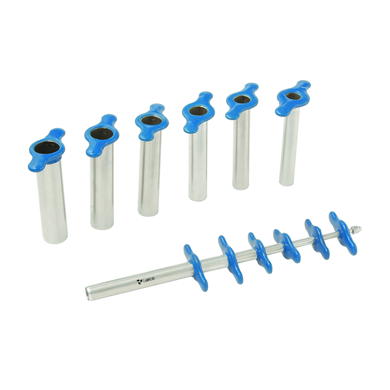 Cork Borers, Brass, Plastic Handle