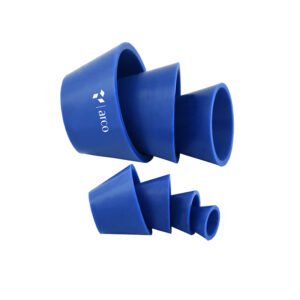 Crucible Sleeves, Silicone - 22×11×20 (T×B×H) mm