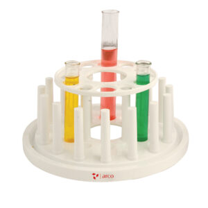 Test Tube Stand, Round, PP
