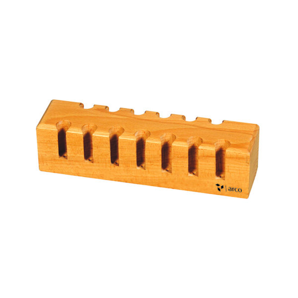Test Tube Support - 15 holes - Wooden Blocks | ARCO Scientific