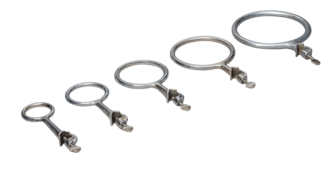 Retort Ring, With Boss Head