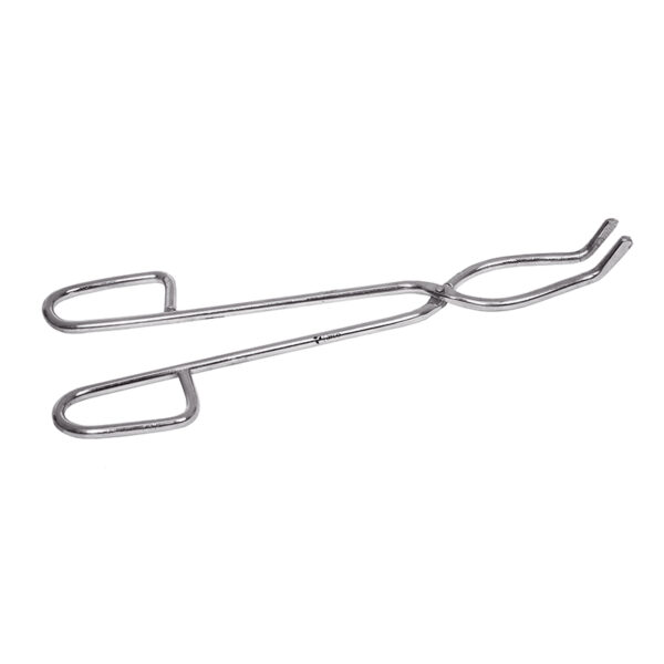 Tongs, Crucible, With Bow, MS, 150mm