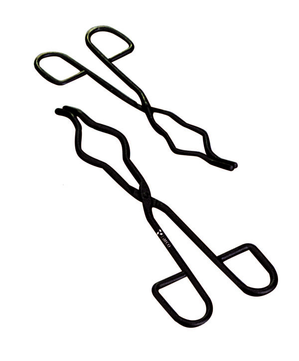 Tongs, Crucible, With Bow, MS, 150mm