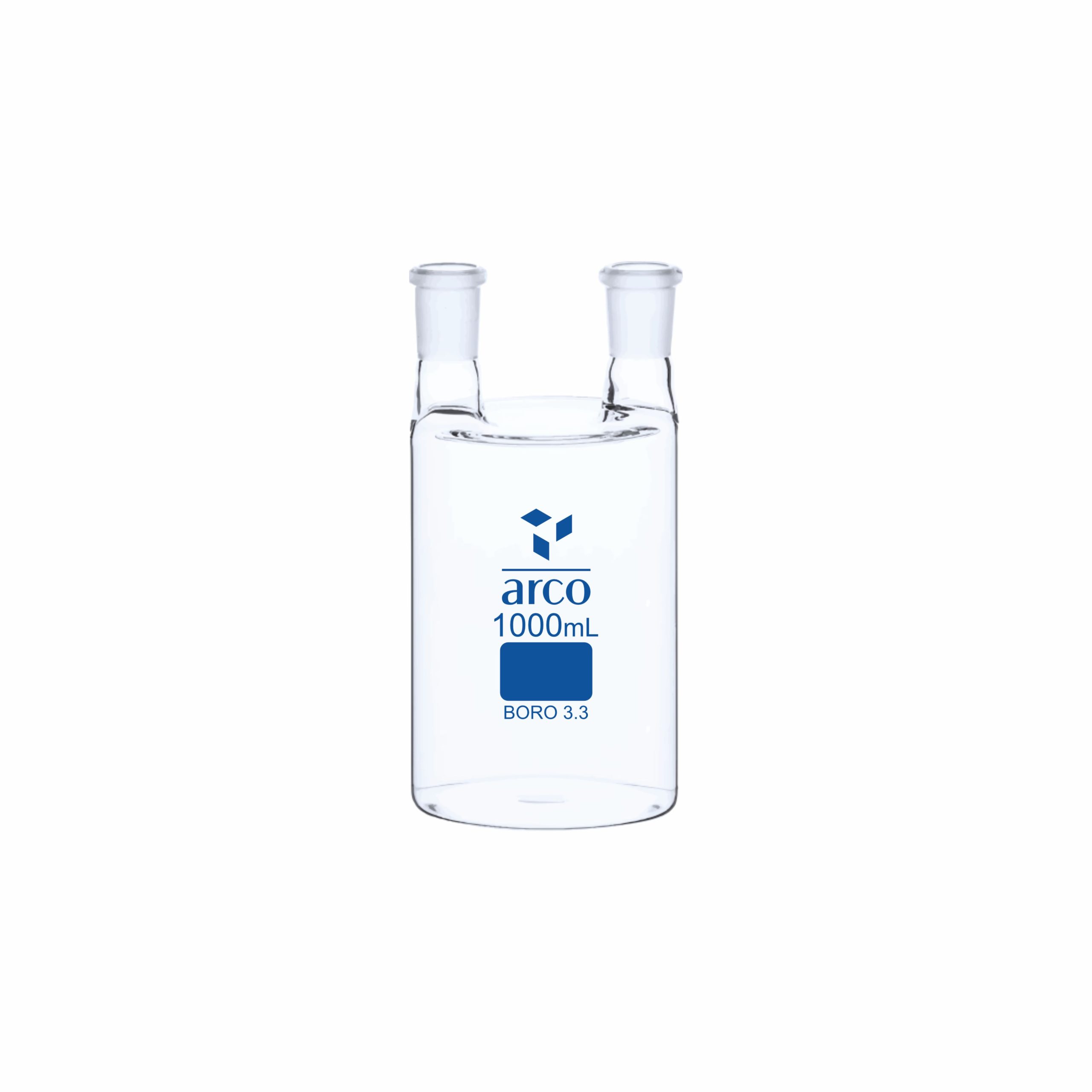 BOTTLES - GAS WASH WOULFF TWO NECKS 1000ml