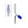 BURETTES, CLASS 'A' SCHELLBACH ROTAFLOW BORE, PTFE NEEDLE VALVE STOPCOCK WITH NABL CERTIFICATE 100ml